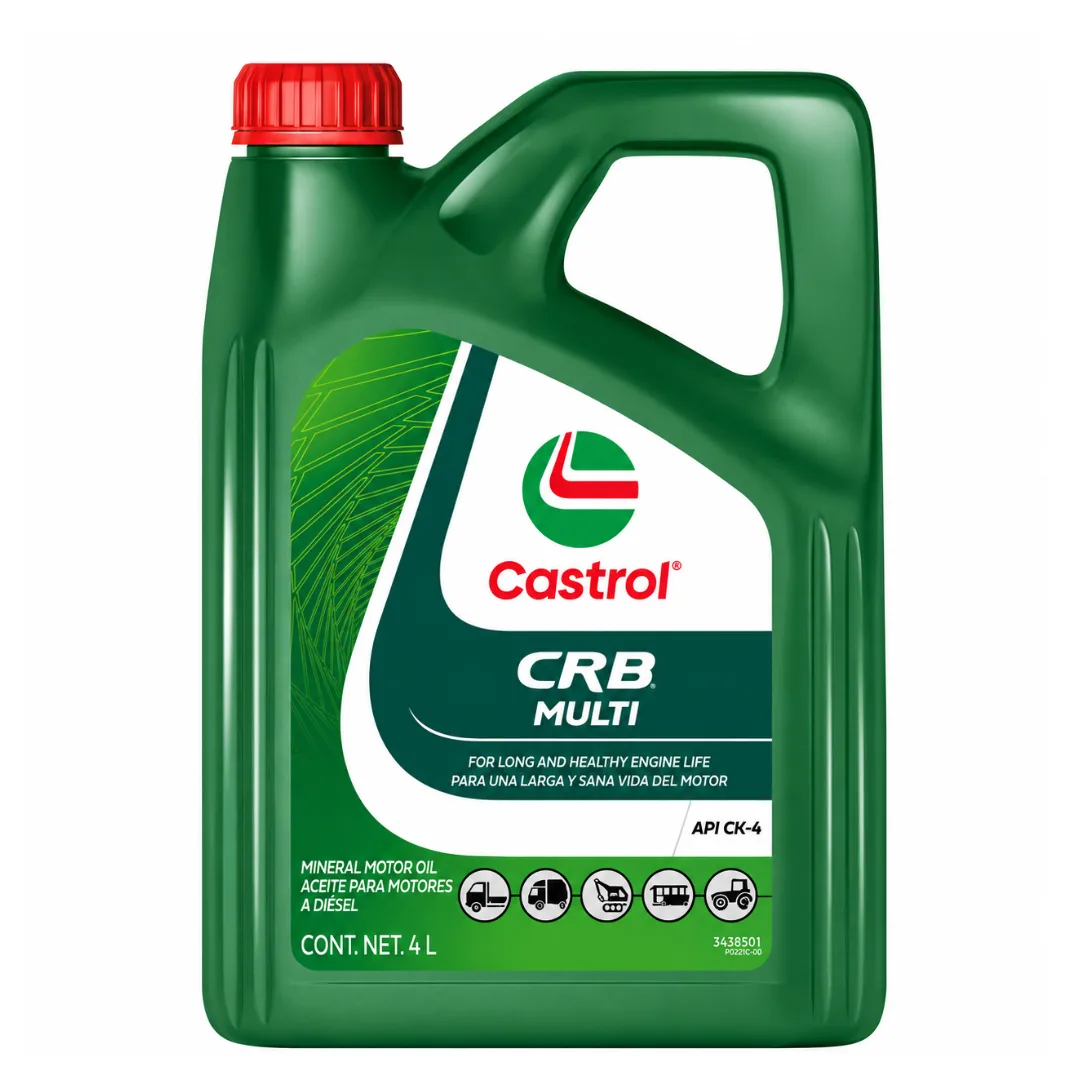 Aceite Castrol CRB Plus 15W40 (Botella 1/4) - Castrol 15W40 en Siquirres Limón Costa Rica